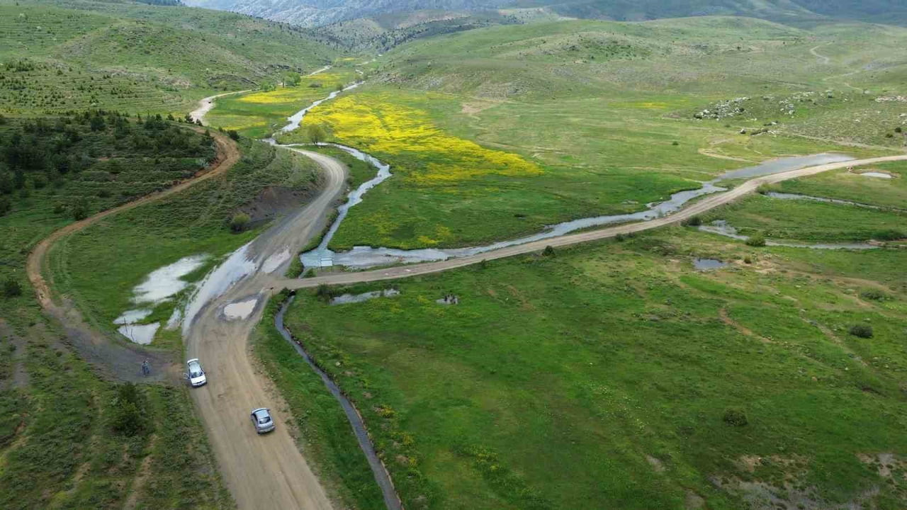 SARIOT GÖLÜ, YÖREDE ETKİLİ OLAN SON YAĞIŞLARIN ARDINDAN YENİDEN SU TUTARAK ESKİ DOĞAL GÜZELLİĞİNE...