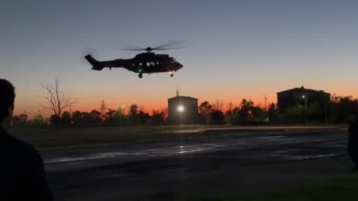 Şehit Abdurrahman Hilal’in cenazesi helikopterle Aksaray’a getirildi