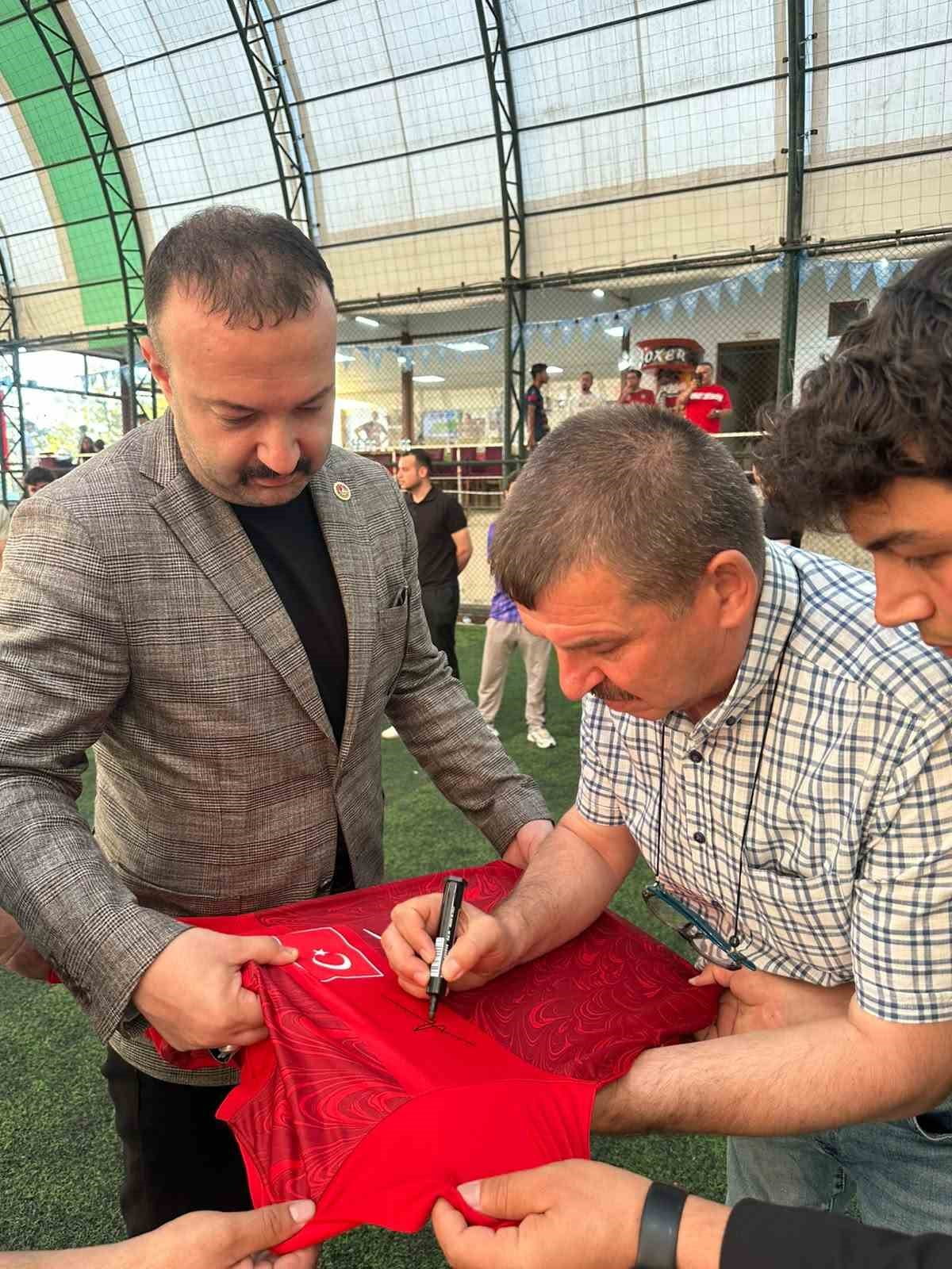 ŞEHİT ASTSUBAY İLHAN ONGAN’IN ADI SAHADA YAŞATILDI