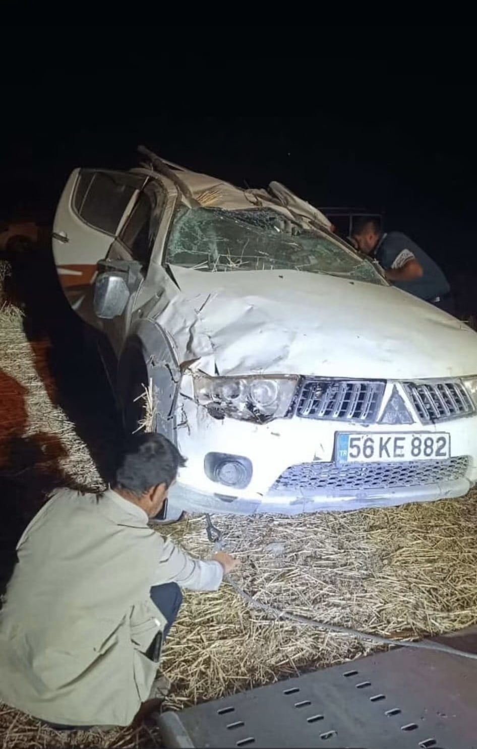 SİİRT’TE OTOMOBİL KAZASI: SÜRÜCÜ HAFİF YARALANDI