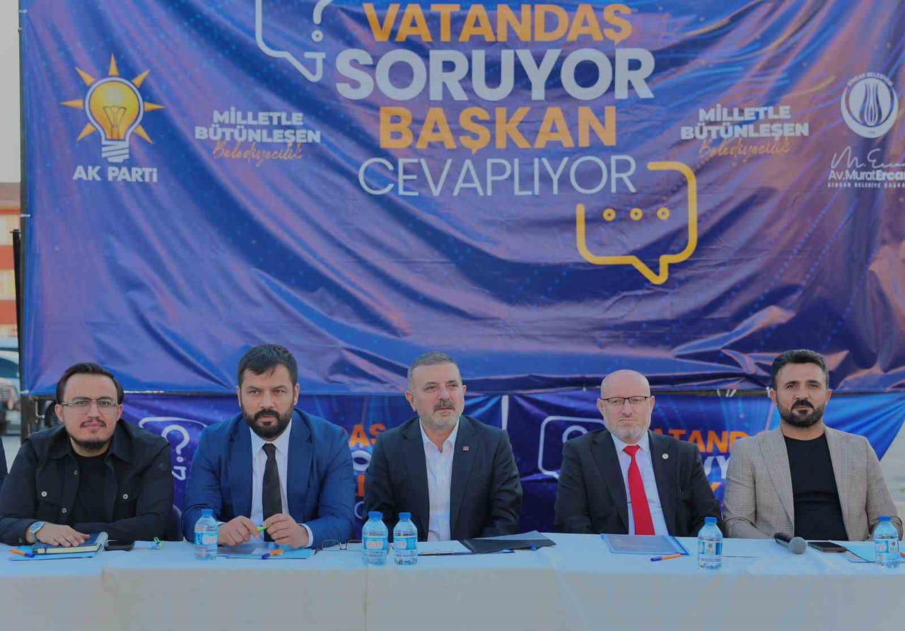 SİNCAN BELEDİYE BAŞKANI MURAT ERCAN, MİLLETLE BÜTÜNLEŞEN BELEDİYECİLİK ANLAYIŞIYLA SİNCANLILARLA...