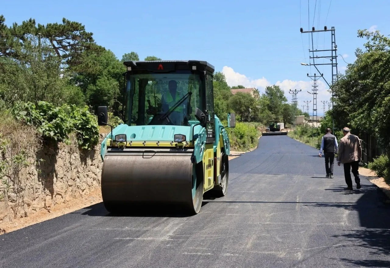 SİNOP'TA 2026 YILI ASFALT SEZONU DÜZENLENEN TÖRENLE BAŞLADI.