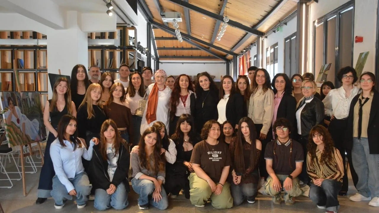 SİNOP BİST ŞEHİT ERTAN YILMAZTÜRK GÜZEL SANATLAR LİSESİ RESİM BÖLÜMÜ ÖĞRENCİLERİ TARAFINDAN...