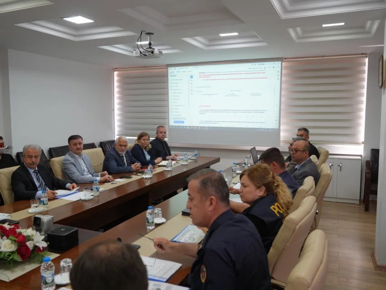 SİNOP VALİLİĞİ'NDE VALİ DR. MUSTAFA ÖZARSLAN BAŞKANLIĞINDA GERÇEKLEŞTİRİLEN TOPLANTIDA, İL...