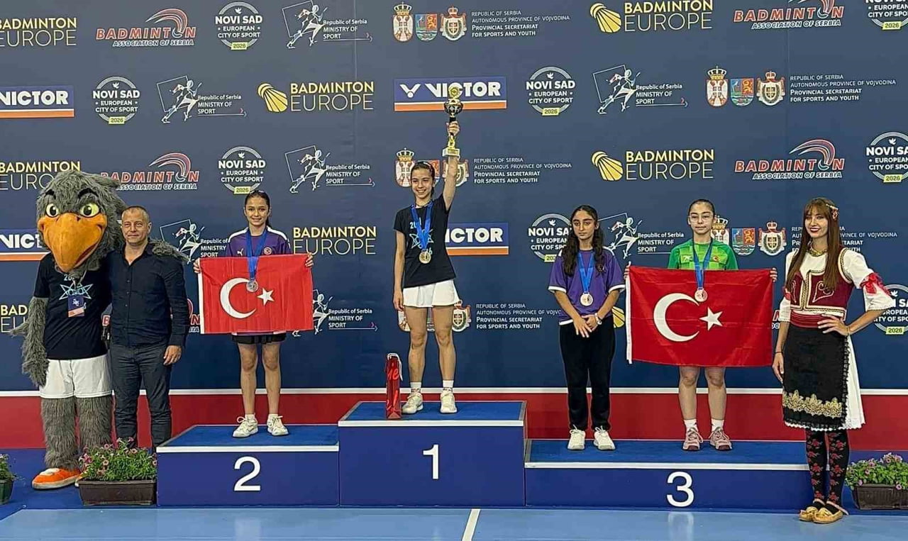 SIRBİSTAN'DA DÜZENLENEN YOUTH OPEN INTERNATİONAL 2026 BADMİNTON TURNUVASINDA TÜRKİYE'Yİ TEMSİL...