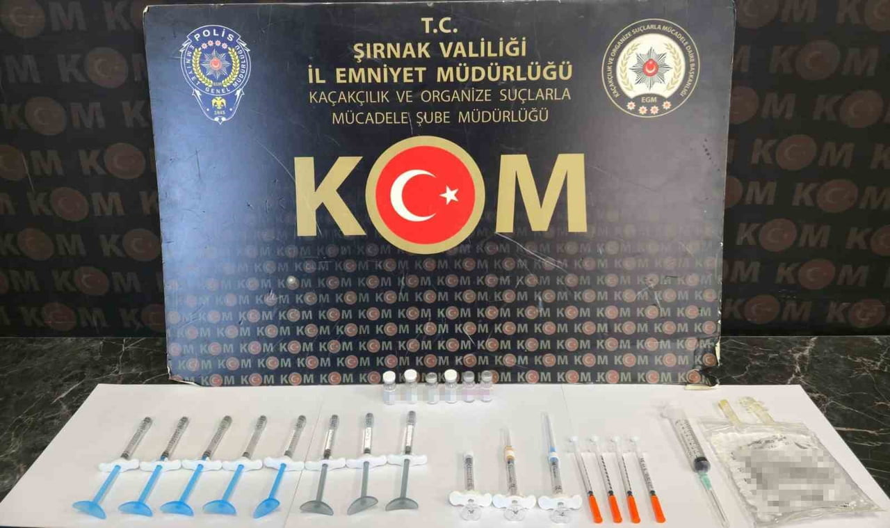 ŞIRNAK'TA ASAYİŞ, NARKOTİK VE KAÇAKÇILIK OPERASYONLARINDA PİYASA DEĞERİ YAKLAŞIK 8 MİLYON 100 BİN...