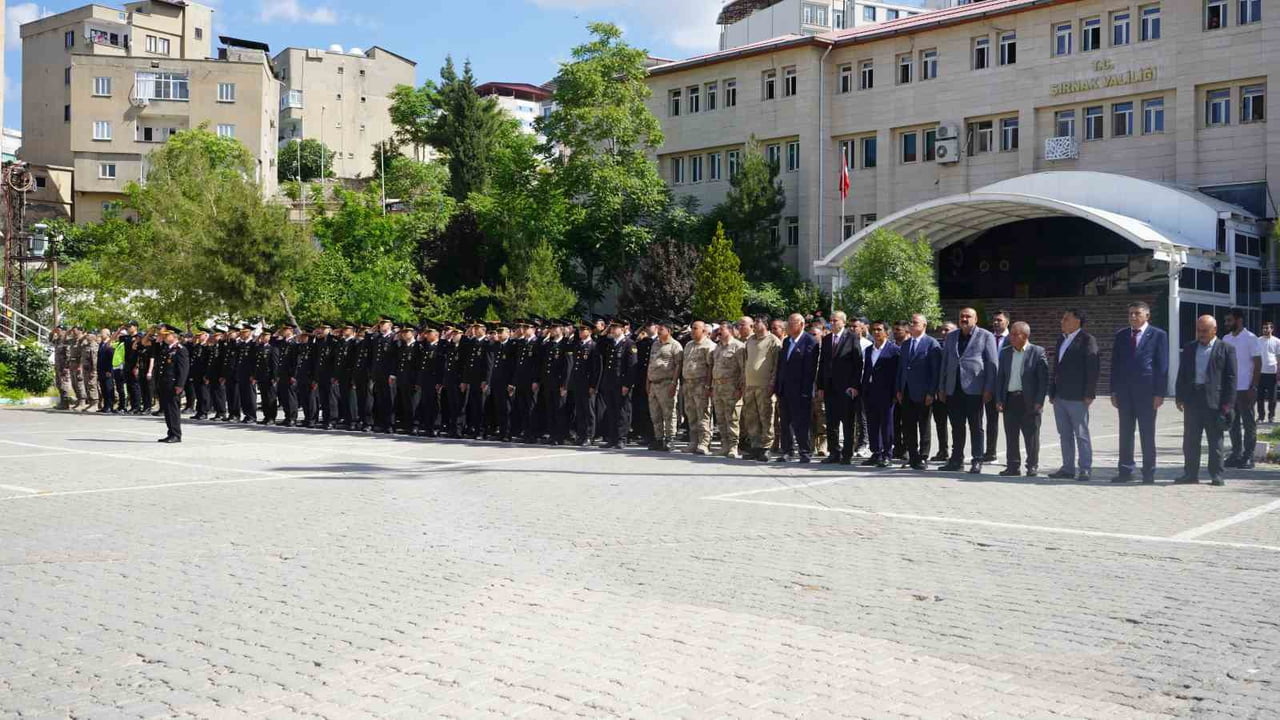 ŞIRNAK'TA, JANDARMA TEŞKİLATININ 187. KURULUŞ YIL DÖNÜMÜ DOLAYISIYLA TÖREN DÜZENLENDİ.