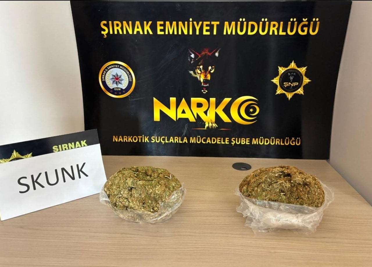 ŞIRNAK İL EMNİYET MÜDÜRLÜĞÜ NARKOTİK SUÇLARLA MÜCADELE ŞUBE MÜDÜRLÜĞÜ EKİPLERİNCE YÜRÜTÜLEN...