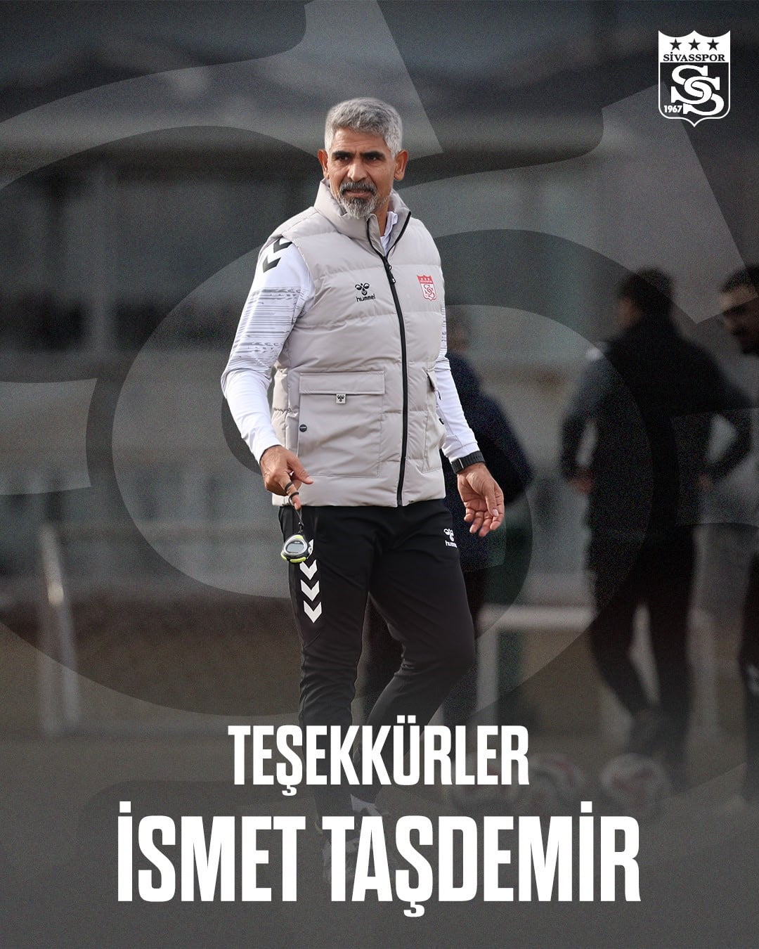 SİVASSPOR'DA TEKNİK DİREKTÖR İSMET TAŞDEMİR İLE YOLLAR AYRILDI.