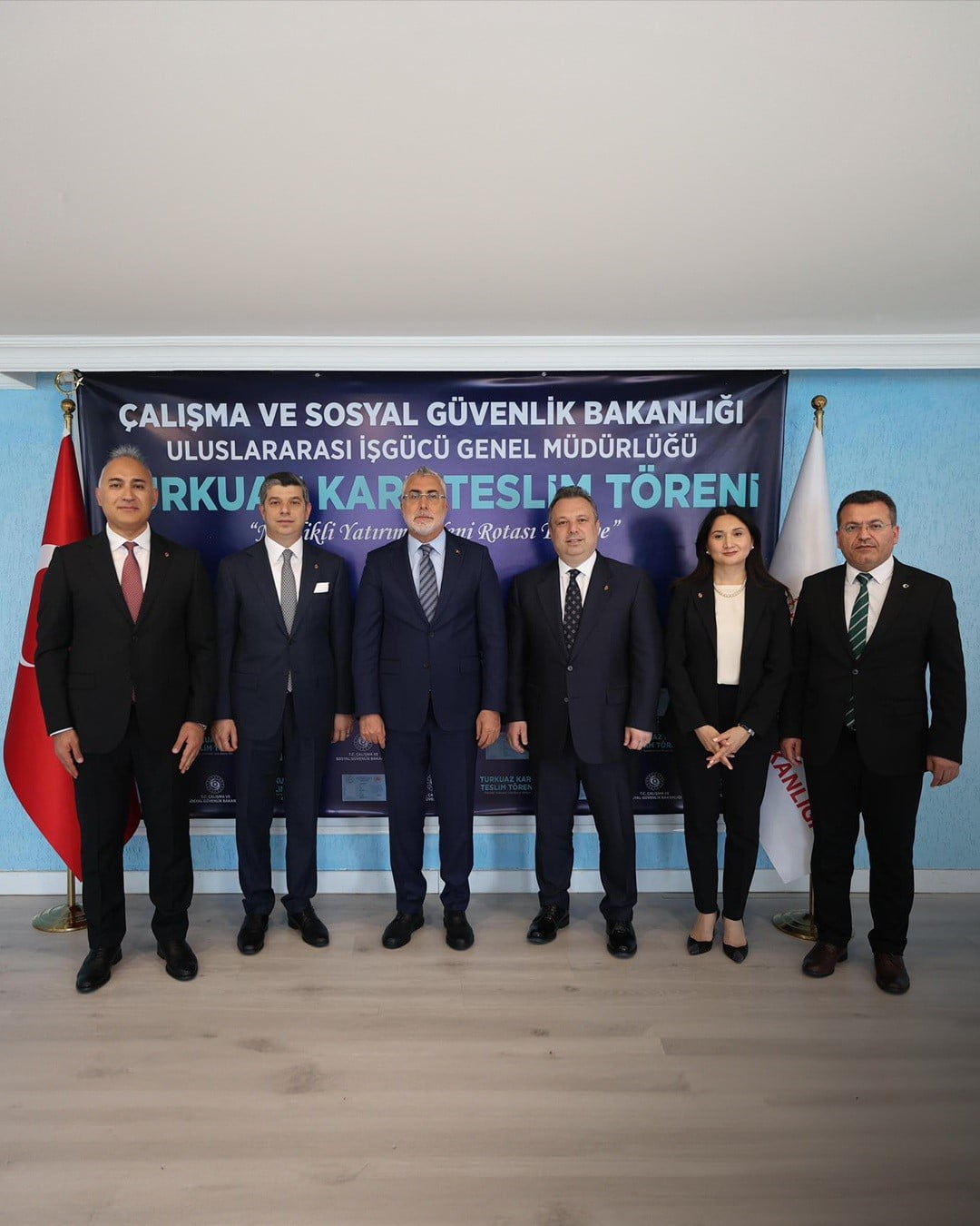 SOCAR TÜRKİYE YÖNETİCİLERİNE, ÇALIŞMA VE SOSYAL GÜVENLİK BAKANLIĞI TARAFINDAN, İSTANBUL'DA...