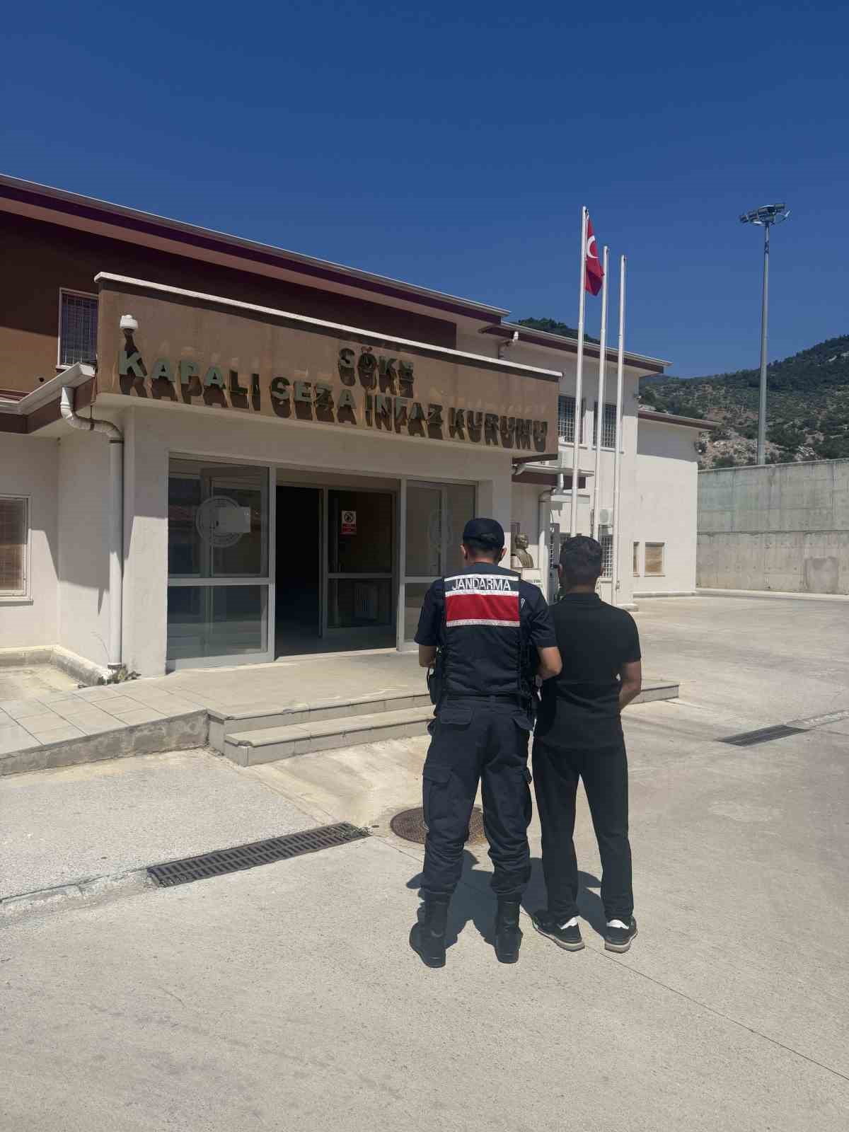SÖKE’DE HAPİS CEZASI İLE ARANAN ŞAHIS YAKALANDI