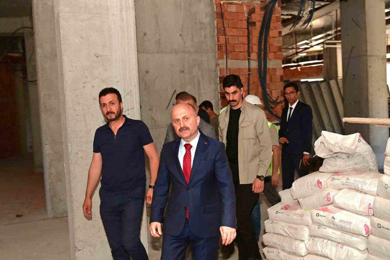 SÖKE ERKEK ÖĞRENCİ YURDU İNŞAATI DEVAM EDİYOR