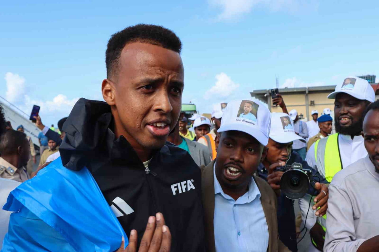 SOMALİLİ HAKEM OMAR ARTAN, ÜLKESİNDE BÖYLE KARŞILANMIŞTI