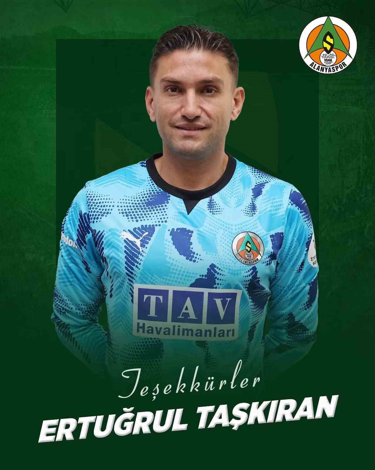 SÖZLEŞMELERİ SONA EREN KALECİ ERTUĞRUL TAŞKIRAN TURUNCU-YEŞİLLİ KULÜBE VEDA ETTİ.