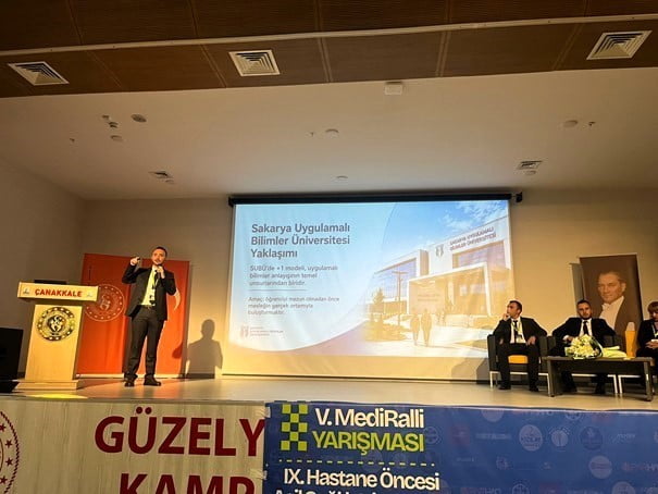SUBÜ AKYAZI SAĞLIK HİZMETLERİ MYO İLK VE ACİL YARDIM PROGRAMI ÖĞRENCİLERİ, ÇANAKKALE’DE DÜZENLENEN...