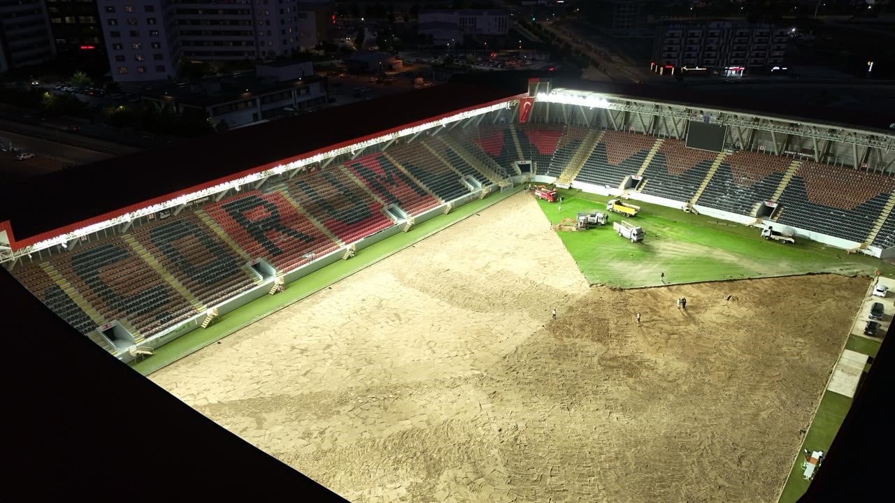 SÜPER LİG'İN YENİ EKİPLERİNDEN ÇORUM FK'DA YENİ SEZON HAZIRLIKLARI KAPSAMINDA, ÇORUM ŞEHİR...