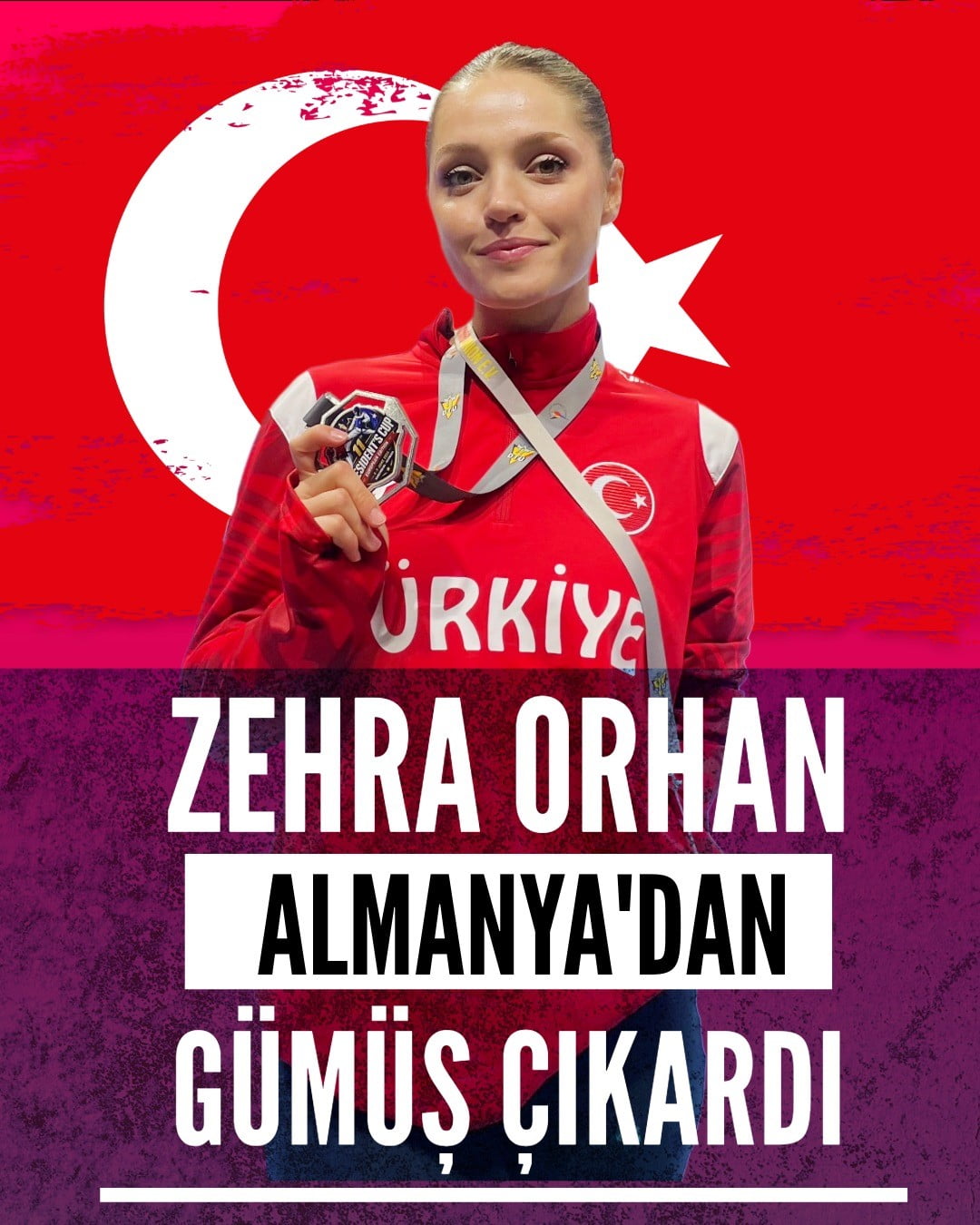 TAEKWONDO MİLLİ SPORCUMUZ ZEHRA ORHAN, ALMANYA’DA YAPILAN DÜNYA BAŞKANLIK KUPASINDA (PRESİDENT’S...