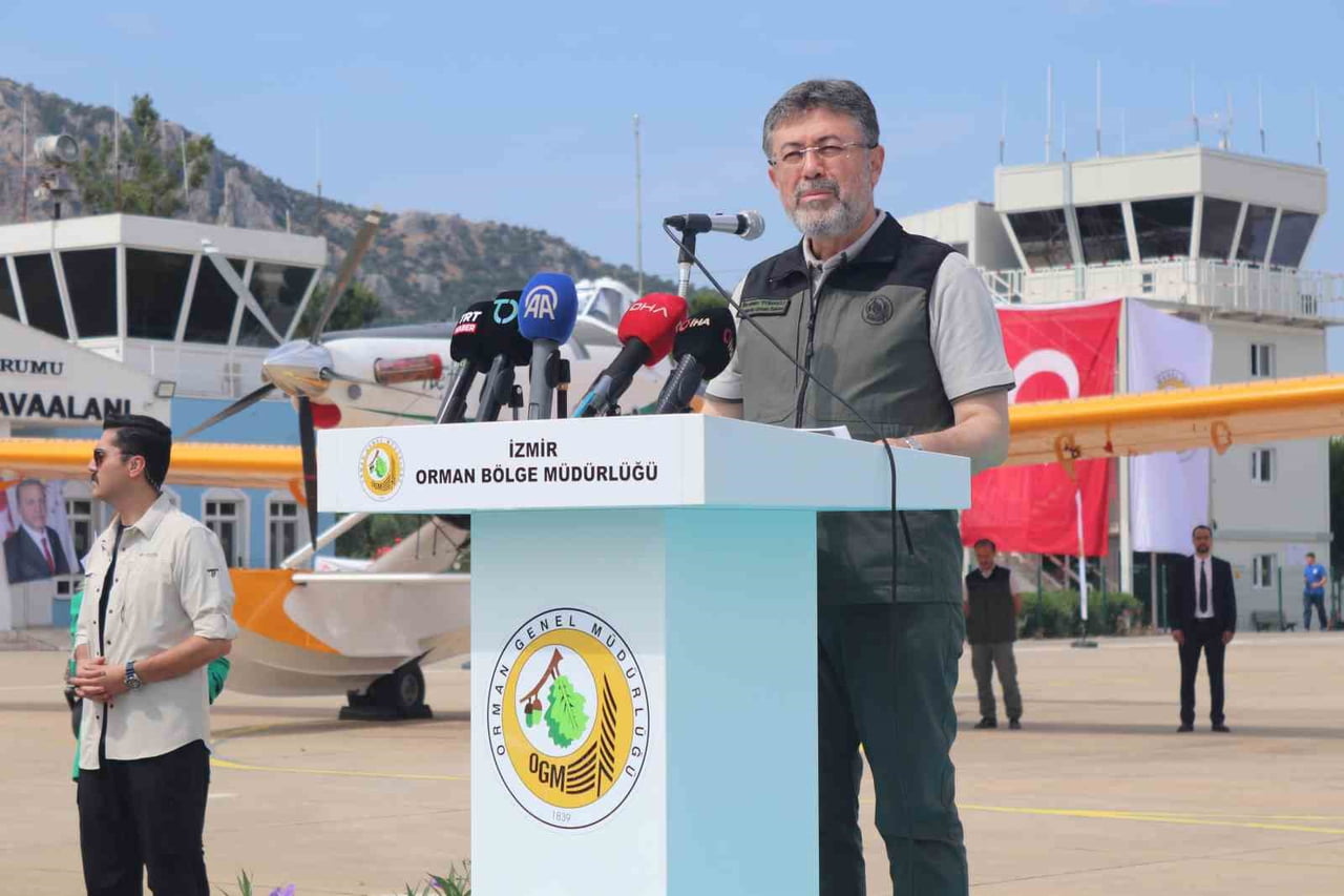 TARIM VE ORMAN BAKANI İBRAHİM YUMAKLI KONUŞMA YAPTI