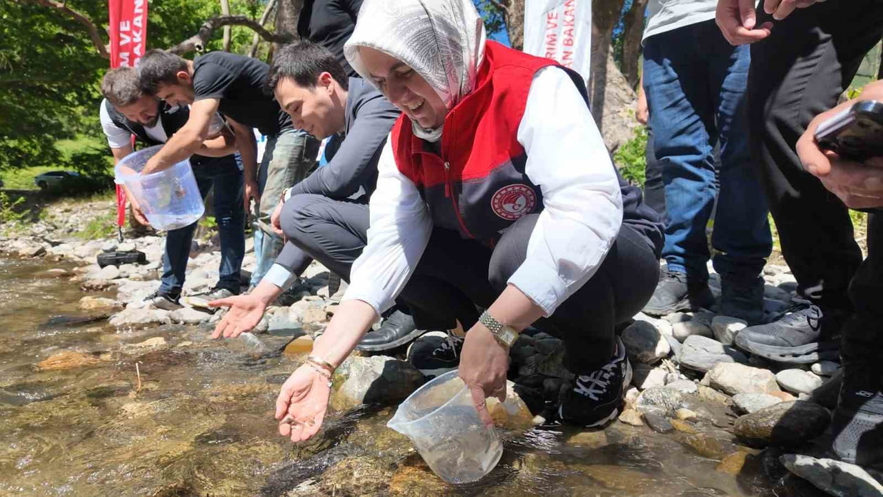 TARIM VE ORMAN BAKANLIĞI TARAFINDAN YÜRÜTÜLEN "SU KAYNAKLARININ BALIKLANDIRILMASI PROJESİ"...