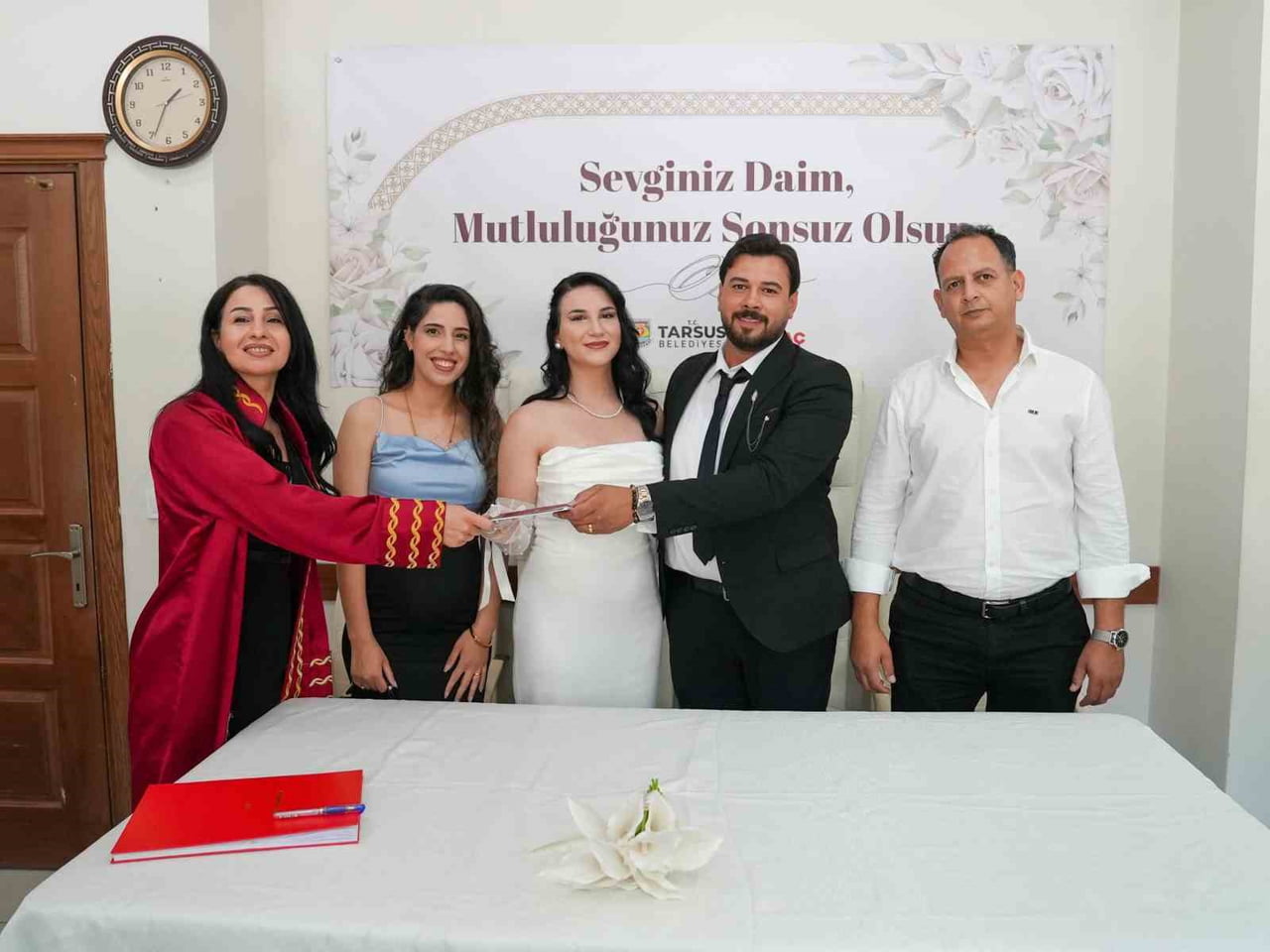 TARSUS BELEDİYESİ NİKAH SALONU, RAKAMLARIN UYUMUYLA DİKKAT ÇEKEN 26.06.2026 TARİHİNDE EVLENMEK...