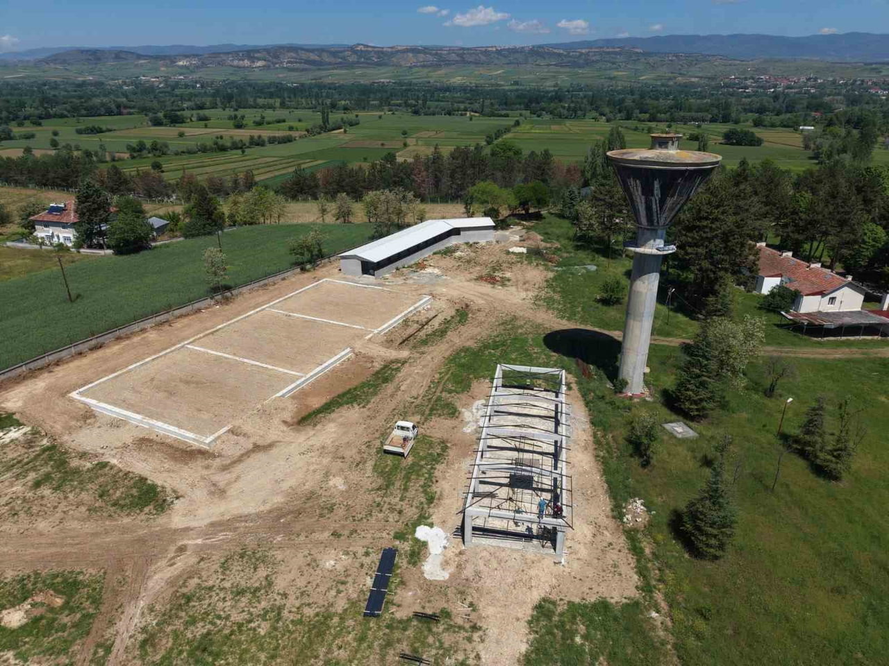 TAŞKÖPRÜ BELEDİYESİ TARAFINDAN İLÇEDE YAPIM ÇALIŞMALARI DEVAM EDEN ATLI TURİZM MERKEZİ...