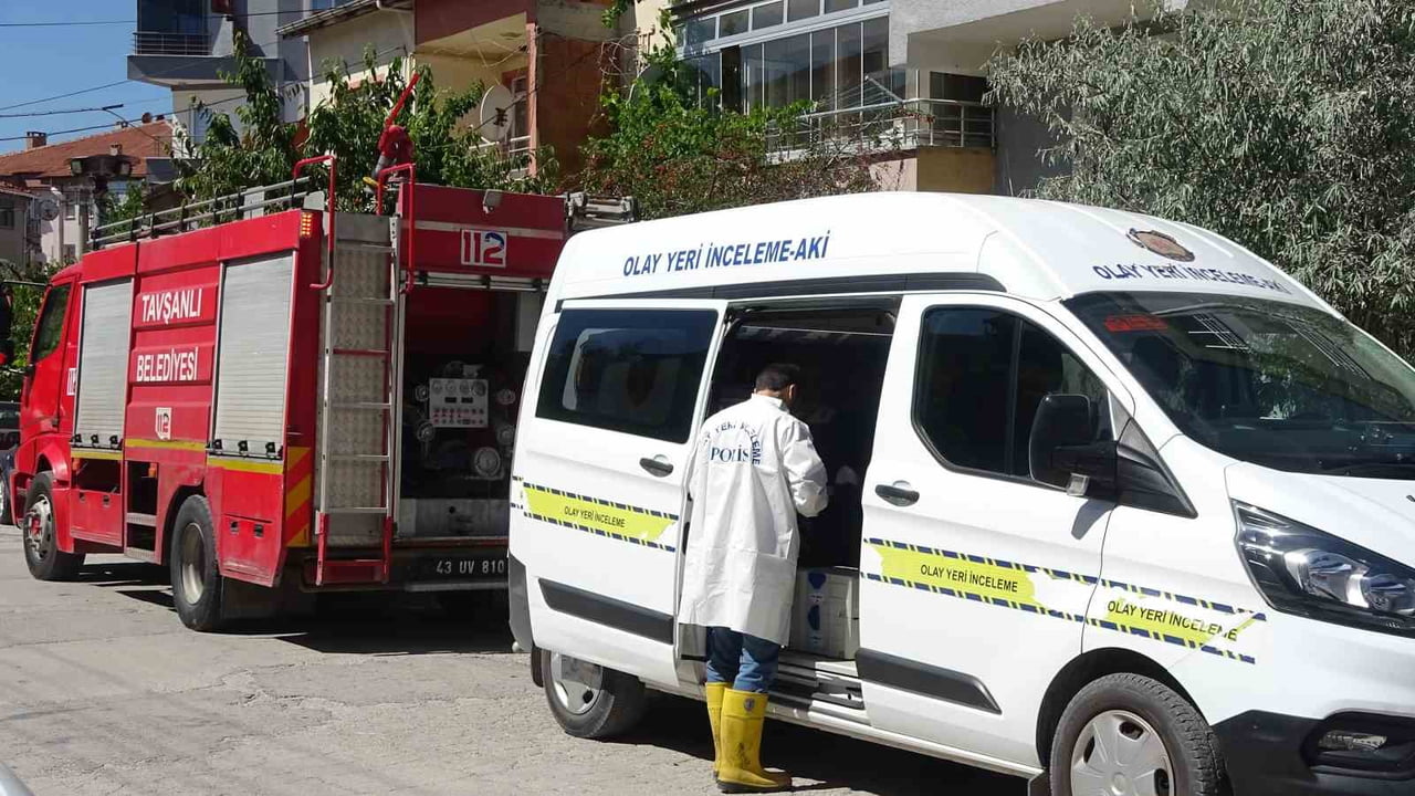 TAVŞANLI'DA YANGIN SONUCU 1 KİŞİ ÖLDÜ