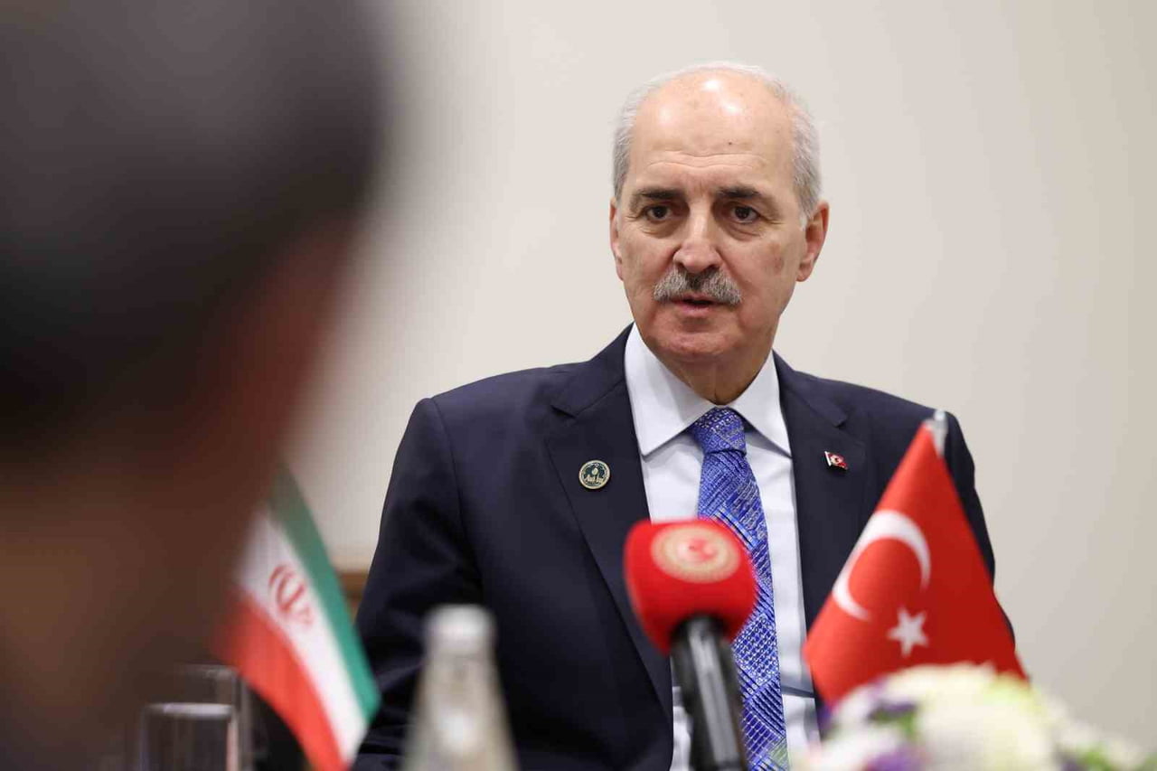 TBMM BAŞKANI NUMAN KURTULMUŞ AÇIKLAMALARDA BULUNDU