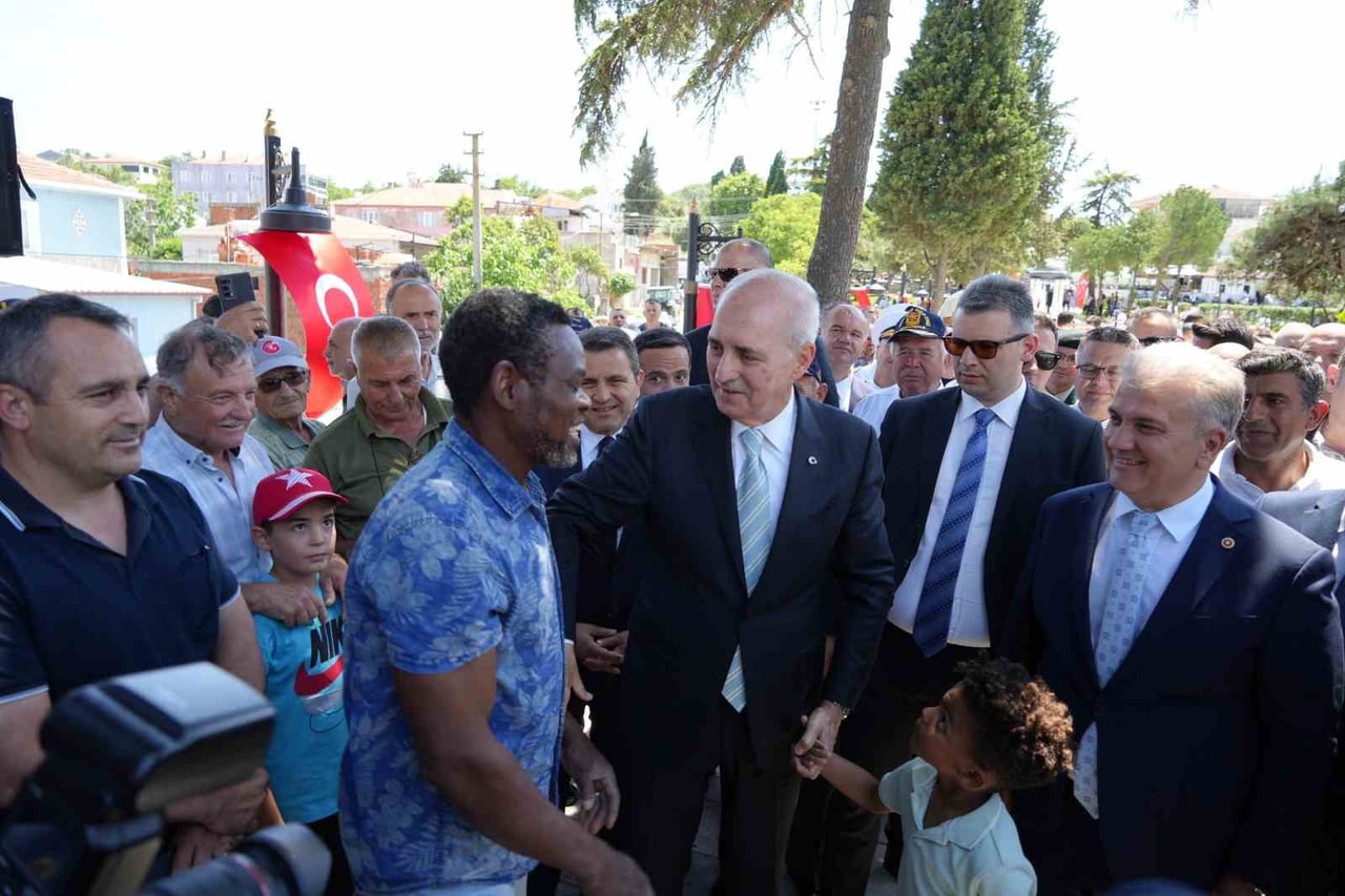 TBMM BAŞKANI NUMAN KURTULMUŞ, ÇANAKKALE’NİN GELİBOLU İLÇESİNE BAĞLI BOLAYIR KÖYÜ’NDE YER ALAN...