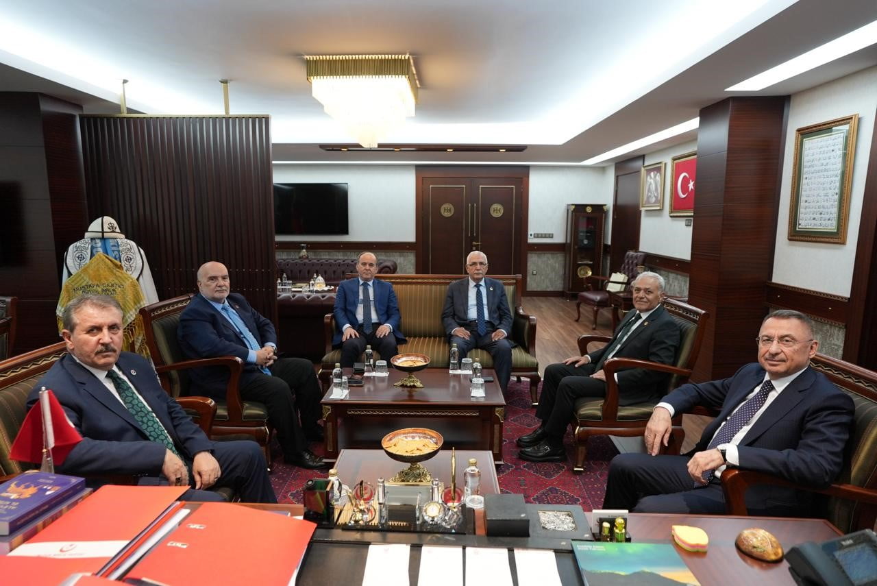 TBMM DIŞİŞLERİ KOMİSYONU BAŞKANI VE AK PARTİ ANKARA MİLLETVEKİLİ FUAT OKTAY, BÜYÜK BİRLİK PARTİSİ...