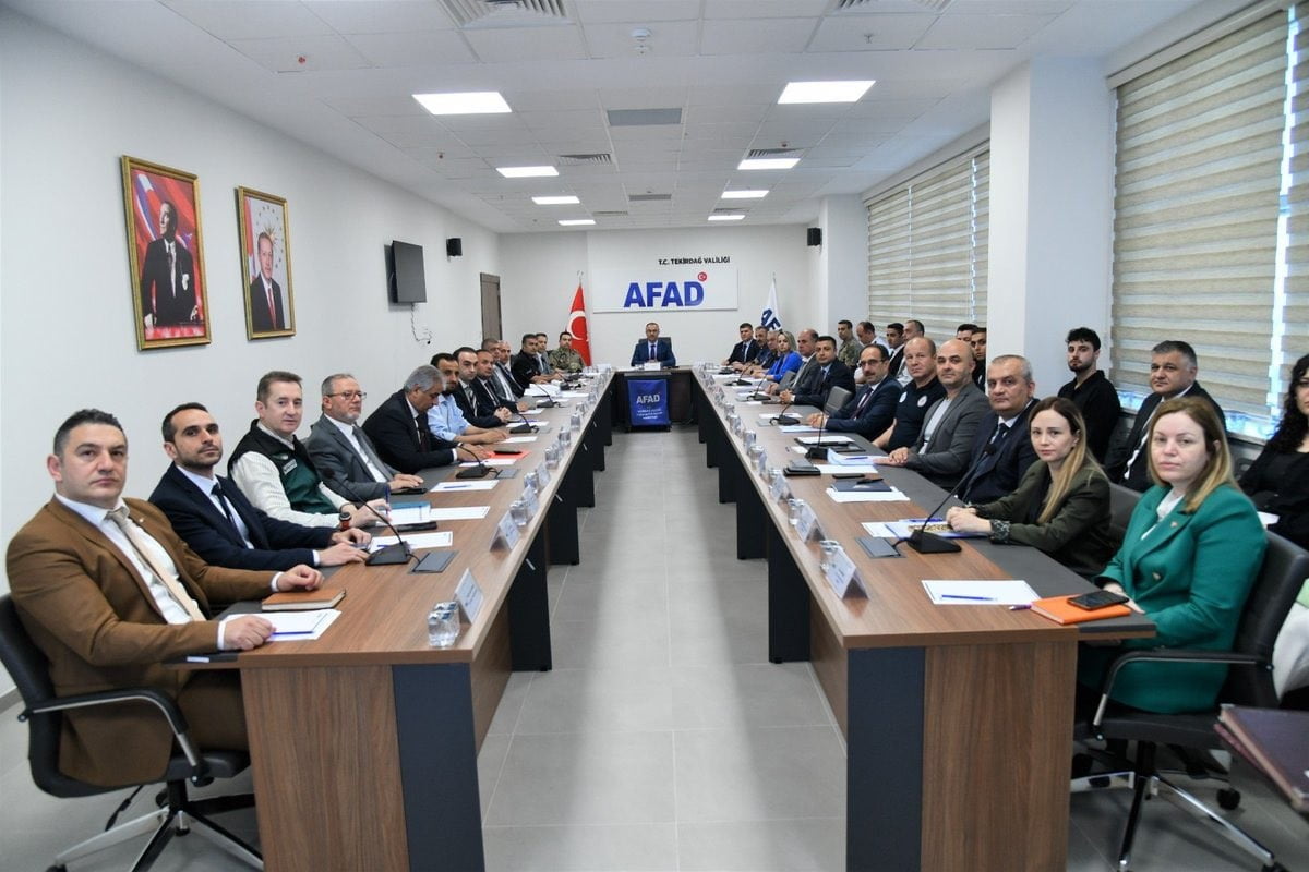 TEKİRDAĞ'DA AFETLERE KARŞI HAZIRLIK KAPASİTESİNİN ARTIRILMASI, KURUMLAR ARASI KOORDİNASYONUN...