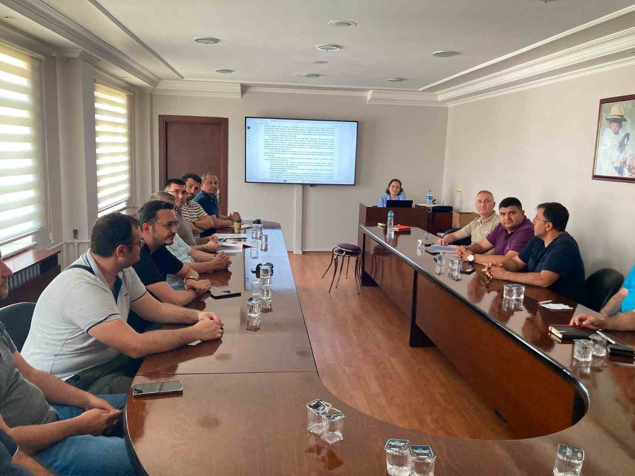 TEKİRDAĞ’DA ETLİK VE YUMURTACI İŞLETMELERDE DENETİM SÜRECİ ANLATILDI