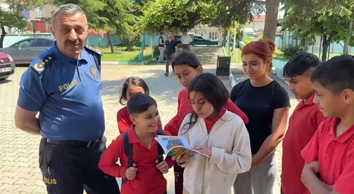 TEKİRDAĞ İL EMNİYET MÜDÜRÜ TURANLI, AYDOĞDU MAHALLESİ’NDE ÖĞRENCİLERLE BULUŞTU