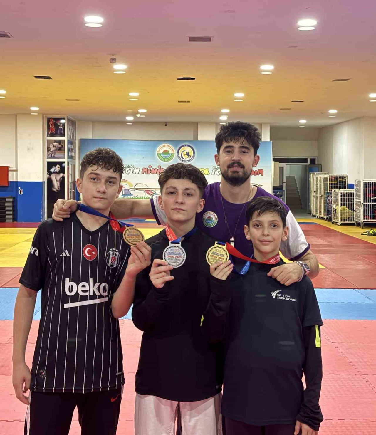 TEKVANDODA AVRUPA ÜÇÜNCÜSÜ TÜRKİYE’DE İSE BİRİNCİLİĞİ BULUNAN ANTRENÖR DOĞAN DEMİR, SAMSUN’DA...