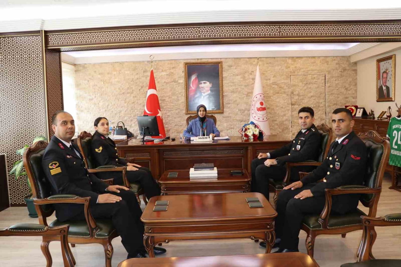 TERCAN KAYMAKAMI NESLİHAN KISA DUMAN, JANDARMA TEŞKİLATININ 187. KURULUŞ YIL DÖNÜMÜ DOLAYISIYLA...