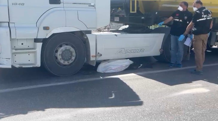 TIRIN ALTINDA KALAN ŞAHIS HAYATINI KAYBETTİ