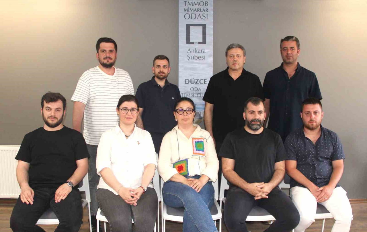 TMMOB MİMARLAR ODASI ANKARA ŞUBESİ DÜZCE TEMSİLCİLİĞİ’NİN YAPILAN GENEL KURULUNUN ARDINDAN SEÇİLEN...