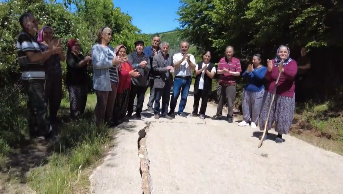 TOKAT'IN ALMUS İLÇESİNE BAĞLI KARADERE KÖYÜ YUKARI MAHALLE'DE YAŞAYAN VATANDAŞLAR, SEL VE SU...