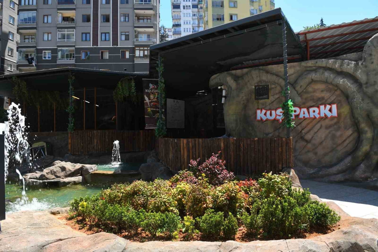 TRABZON'DA 27 FARKLI KUŞ TÜRÜNÜ BÜNYESİNDE BARINDIRAN KUŞ PARKI HER YAŞTAN ZİYARETÇİNİN İLGİSİNİ...
