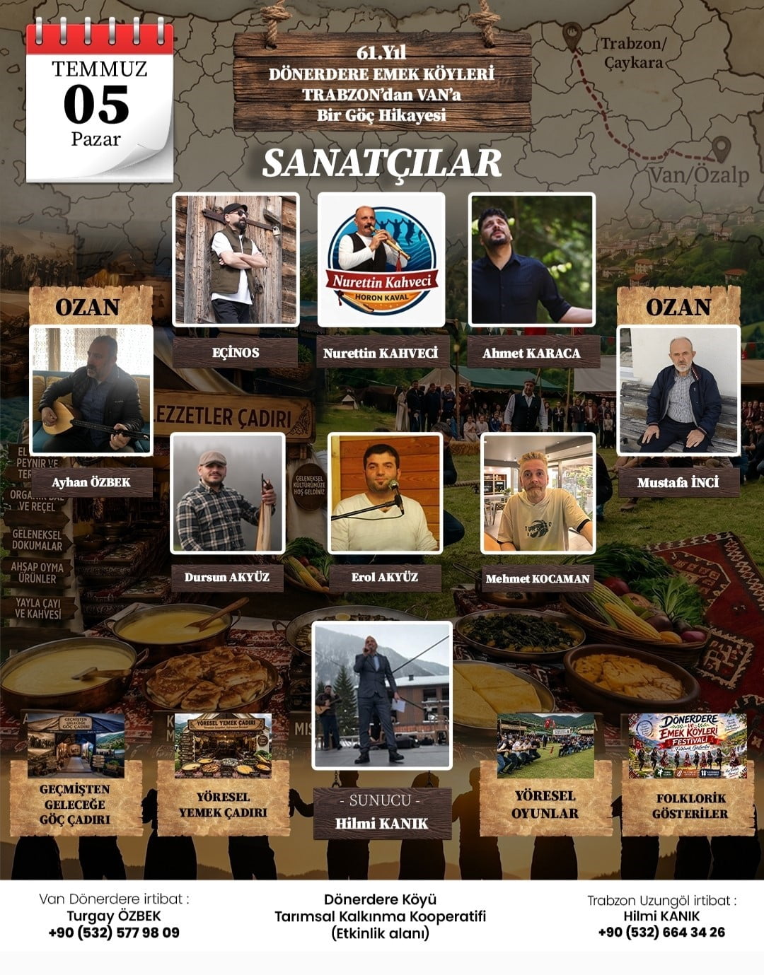 TRABZON'DAN VAN'A UZANAN BU YARIM ASIRDAN FAZLA KARDEŞLİK, UYUM VE DAYANIŞMA ÖYKÜSÜ, 5 TEMMUZ'DA...