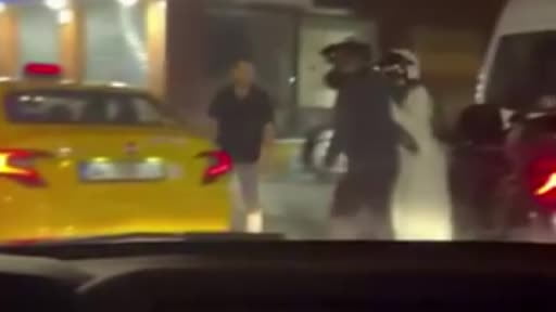 Trafikte tartışan sürücüler kamerada: 360 bin TL para cezası kesildi