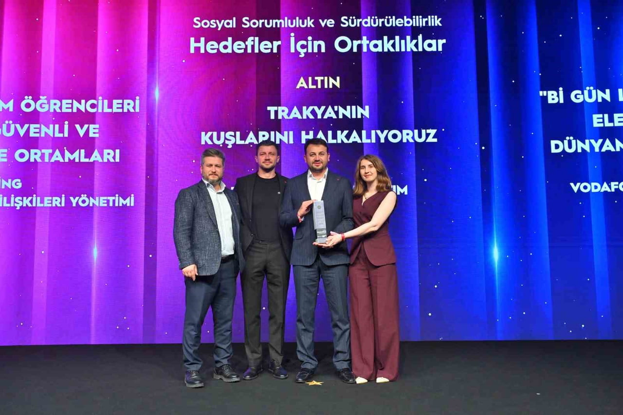 TRAKYA’NIN KUŞLARINI HALKALIYORUZ" PROJESİ, BRANDVERSE AWARDS 2026’DA ALTIN ÖDÜLE LAYIK...