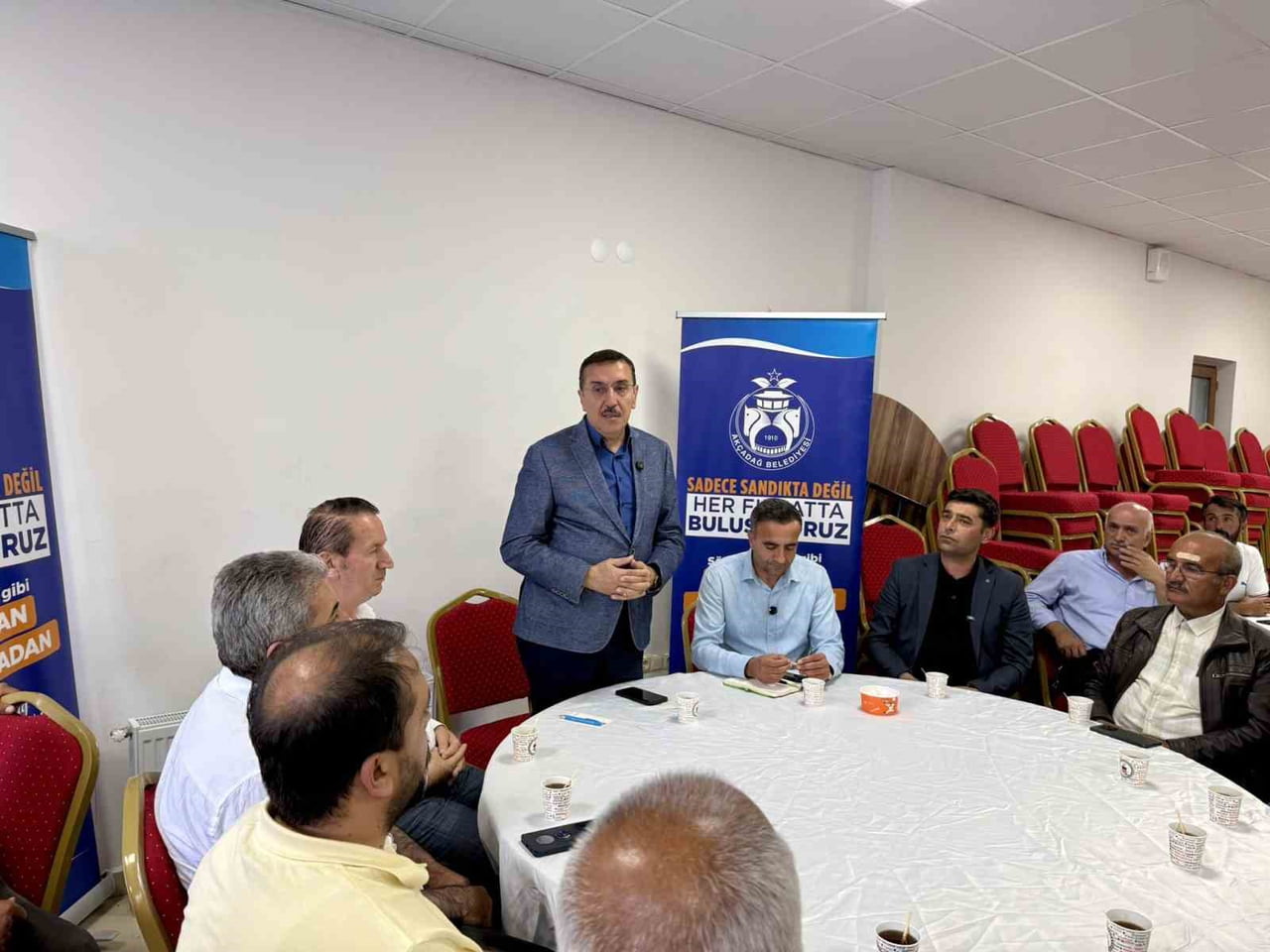 TÜFENKCİ: "VATANDAŞLARIMIZLA HER FIRSATTA BİR ARAYA GELİYORUZ"