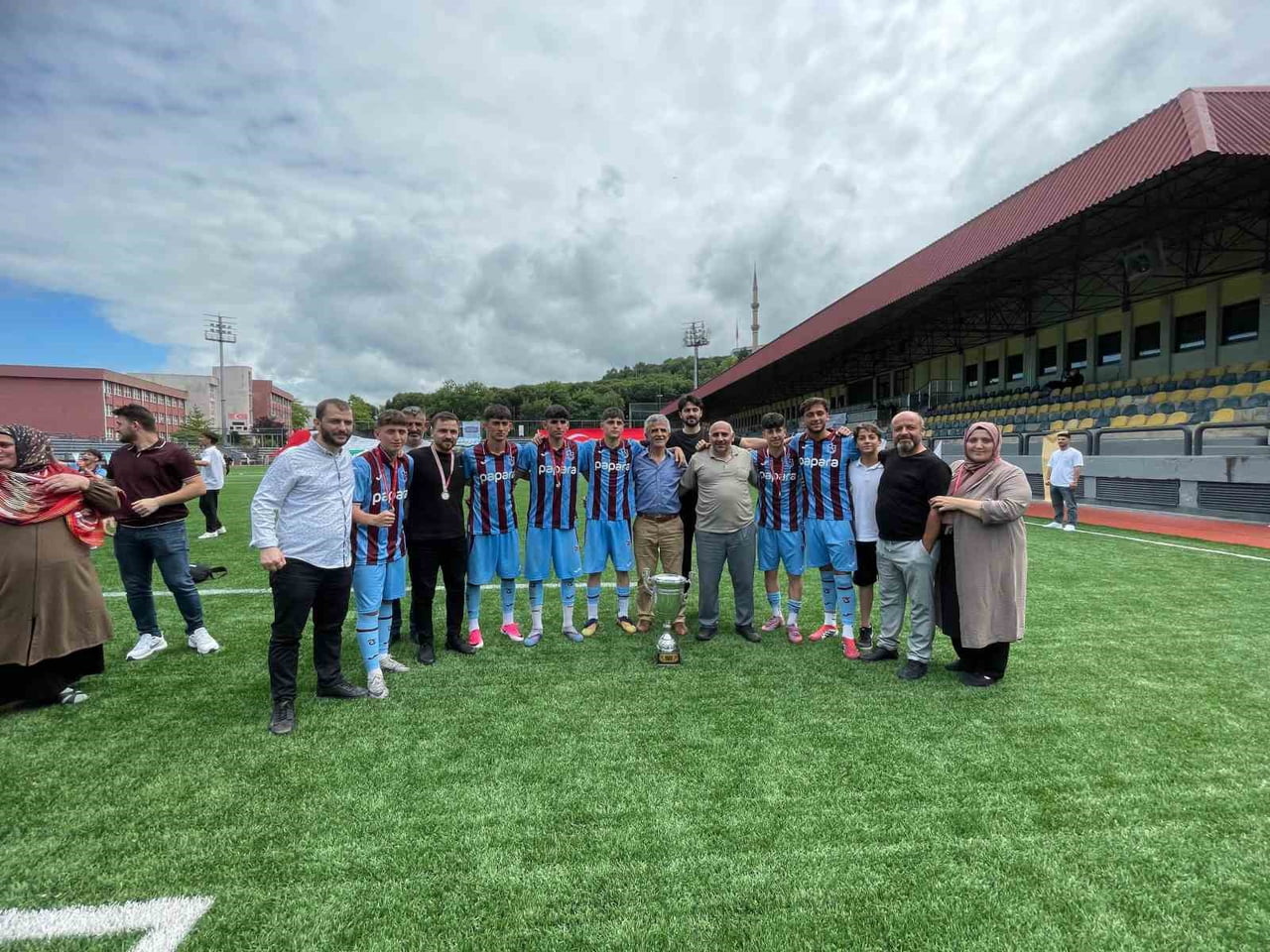 TÜGVA TARAFINDAN DÜZENLENEN TÜRKİYE LİSELER ARASI GENÇLİK GELİŞİM LİGİ FUTBOL TURNUVASI'NDA...