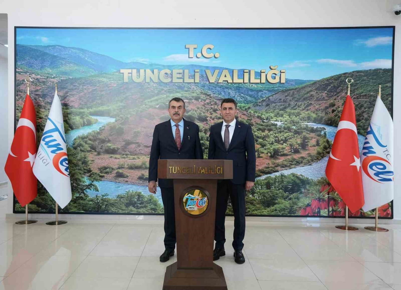 TUNCELİ’YLE İLGİLİ ANALİZLER YAPTIKLARINI DİLE GETİREN MİLLİ EĞİTİM BAKANI YUSUF TEKİN, "TUNCELİ...