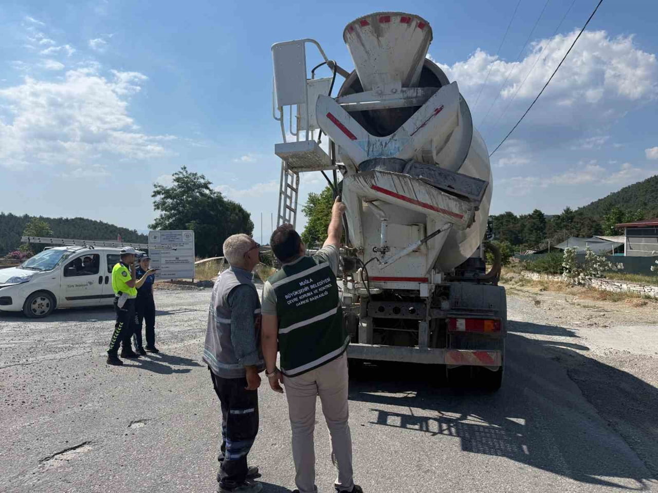 TURİZM MERKEZLERİNDE BETON MİKSERLERE SIKI TAKİP