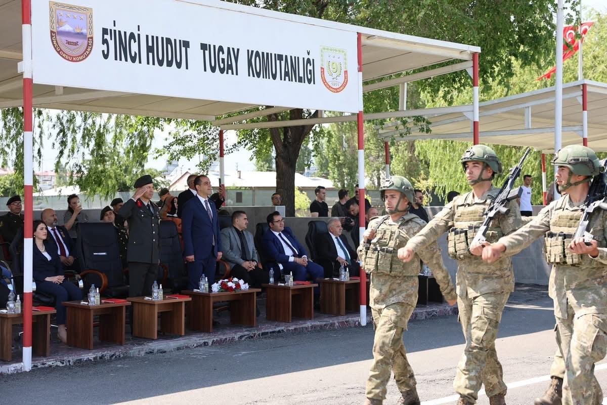 TÜRK KARA KUVVETLERİNİN 2235’İNCİ KURULUŞ YIL DÖNÜMÜ DOLAYISIYLA IĞDIR 5. HUDUT TUGAY...