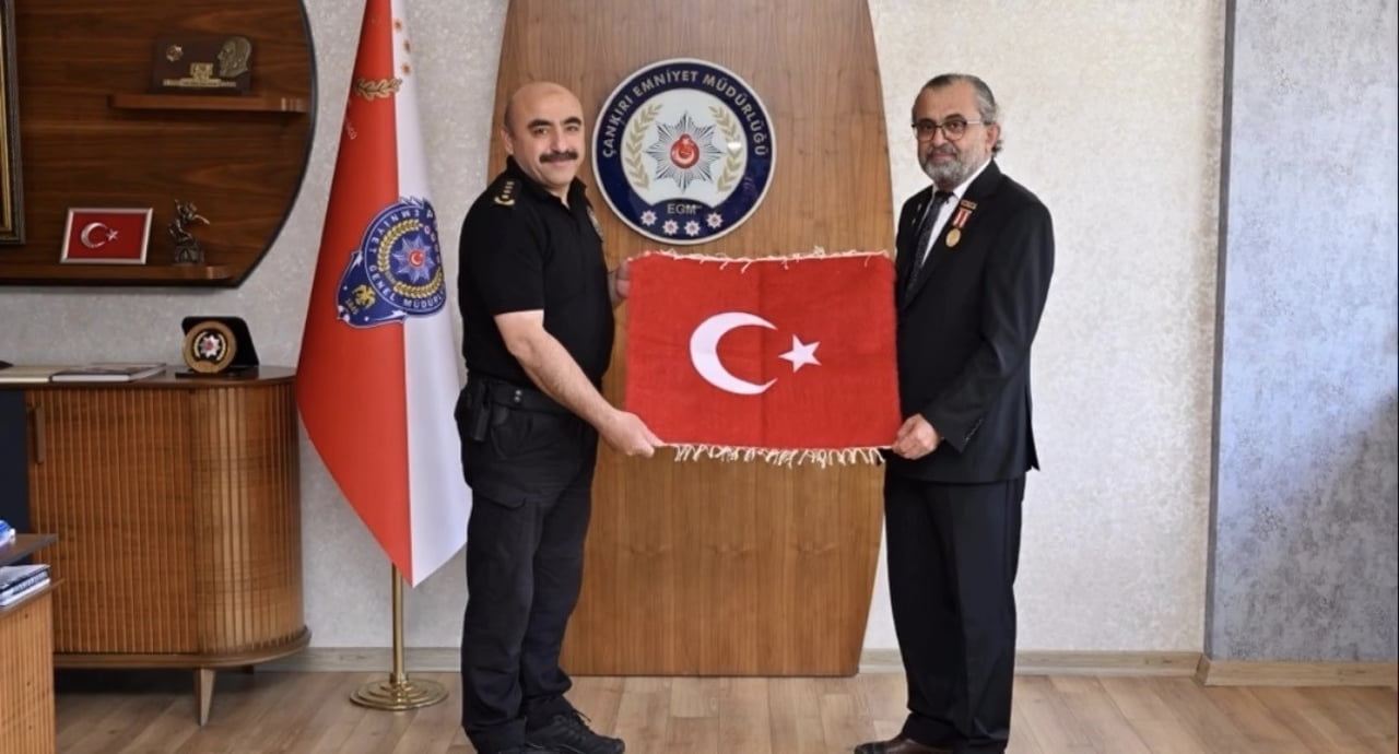 TÜRK POLİS TEŞKİLATI’NDA 34 YILDIR BAŞARIYLA GÖREV YAPAN GAZİ POLİS MEMURU METİN KUŞ, ÇANKIRI’DA...