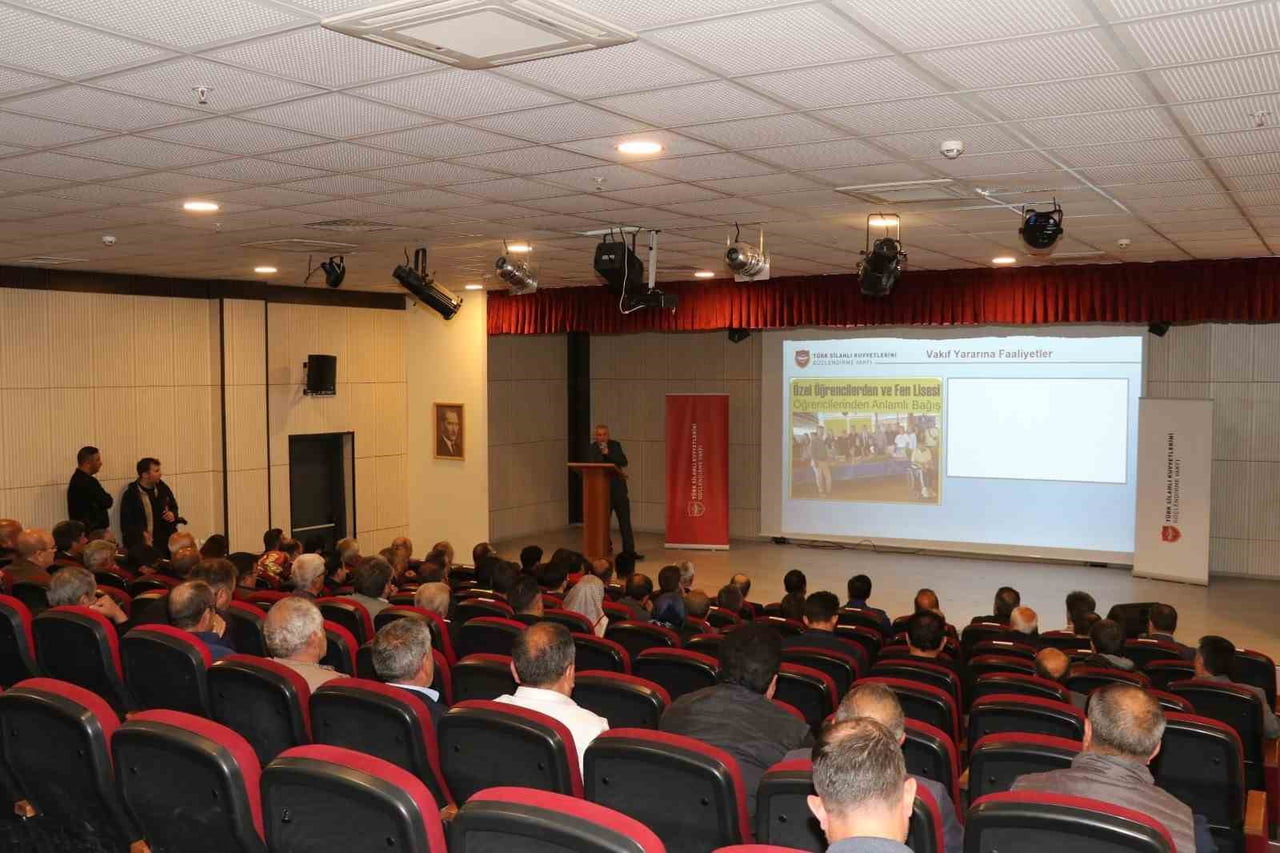 TÜRK SİLAHLI KUVVETLERİNİ GÜÇLENDİRME VAKFI ERZURUM BÖLGE TEMSİLCİSİ EMEKLİ ALBAY AHMET AVCI...
