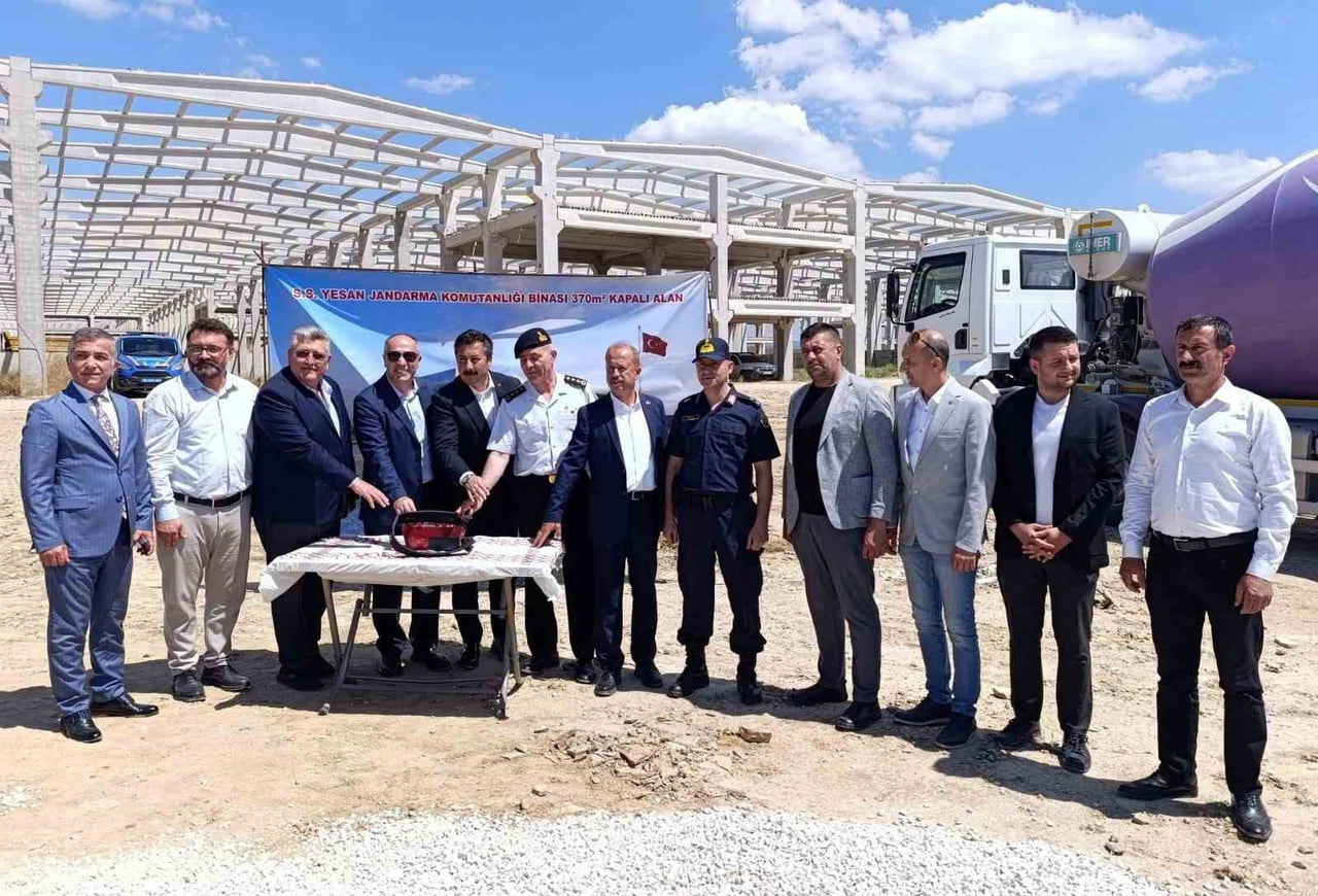 TÜRKİYE'YE ÖRNEK YATIRIMIN OLDUĞU ALANA JANDARMA KARAKOLU YAPILIYOR