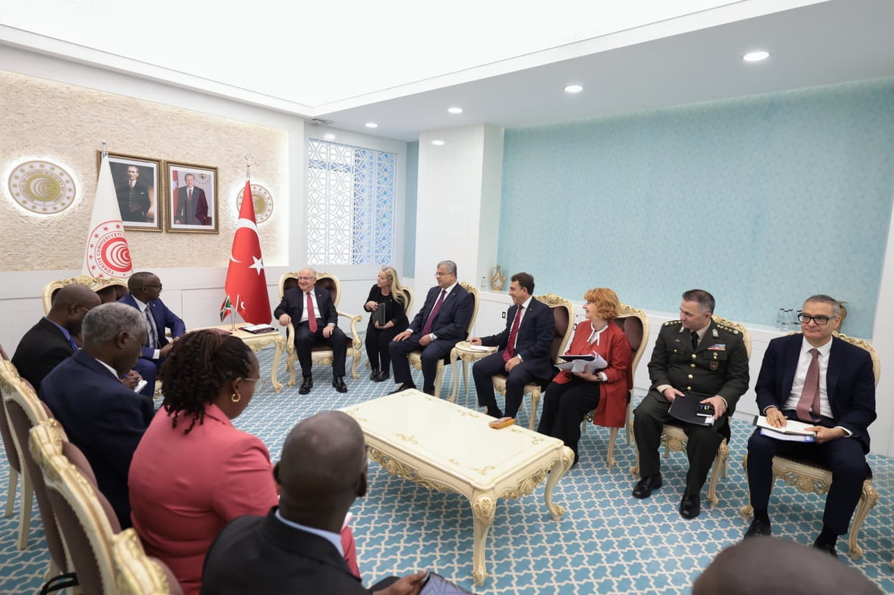 TÜRKİYE-BURUNDİ 1. DÖNEM KARMA EKONOMİK KOMİSYON (KEK) TOPLANTISI, MİLLİ SAVUNMA BAKANI YAŞAR...